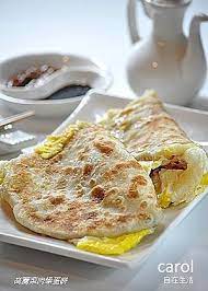carol 自在生活 高麗菜肉燥蛋餅 food breakfast cooking