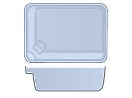 The installed pool photos published in this website are collected by our network of installing independent contractors. Small Rectangle Fiberglass Pool Sea Isle San Juan Pool Fiberglass Pools Rectangle Fiberglass Pool Concrete Swimming Pool