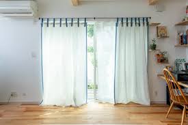 カーテン ヒダ なし