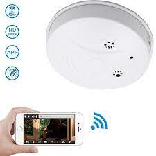 You can make a sweep and detect a wide range of illegal spying devices including hidden wireless cameras, gps trackers, digital recorders, etc. Unique Design It Looks Like A Smoke Detector Without Real Smoke Detector Functio Security Cameras For Home Wireless Home Security Systems Home Security Systems