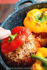 Pin On Stuffed Peppers With Rice