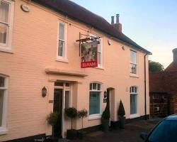New Inn, Elham, Kent, in the 1930s