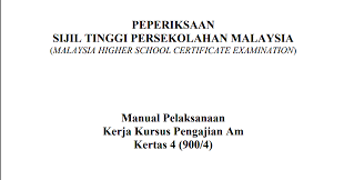 Selain itu, kerja kursus ini juga penting, iaitu merupakan syarat kepada semua pelajar tingkatan 6 untuk lulus dengan cemerlang dalam stpm. Contoh Tajuk Kerja Kursus Pengajian Am Stpm 2021 Semakan Upu