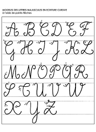 Alphabet En Majuscule Cursive Ecole Maternelle Gellow Majuscule Cursive Cursive Ecole Cursive