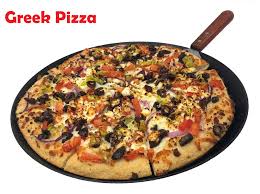 Greek Pizza Is Delicious And Everything Tastes Homemade You Receive A Very Good Quantity Of Pizza For Each Dish Feel Greek Pizza Good Pizza Pizza Restaurant