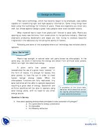 Check spelling or type a new query. Design In Plants Report Writing Skills Final Report Biomimetics Docsity