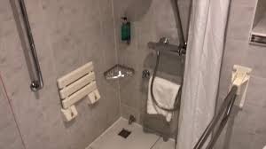 Hotel guests will appreciate the welcoming services of our after room types and rates are returned to your screen, you will be able to choose the rate you desire by reading the room information in the center of the. Disabled Accessible Room Holiday Inn Express Hd Video Walk In Shower Wetroom Bathroom Youtube
