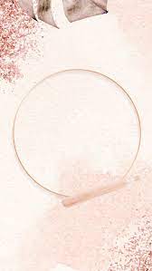 Round Pink Gold Frame With Monstera Leaf Pattern Background Vector Premium Image By Rawpixel Vector Background Pattern Pink And Gold Background Monstera Leaf