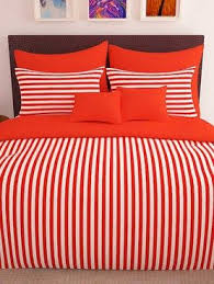 Black And White Bed Sheets Online India 152 Tc 100 Cotton Blue 1 Double Bedsheet With 2 Pillow Cover Bed Sheets Simple Bed Red Bedding