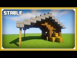 Maybe you would like to learn more about one of these? Minecraft How To Build A Stable Tutorial Easy Survival Minecraft Design Youtube Minecraft Farm Minecraft Designs Minecraft Stables