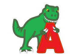 T Rex Dinosaur Birthday Only One Letter A Machine Embroidery Etsy Dinosaur Birthday Dinosaur Machine Embroidery