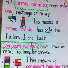 Prime And Composite Numbers Math School Homeschool Math Math