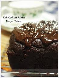 Dah lama aku teringin nak buak kek coklat yang tak guna telur ni. Kek Coklat Tanpa Telur Super Moist Jintanmanis Com Lives From Osaka Japan