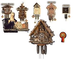Carved Battery-Powered 'Hunting-Style' Cuckoo Clock With Deer Head, Ri -  Cuckoo Collections