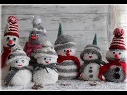 Schneemanner Ganz Leicht Aus Socken Basteln Diy Sock Snowman My Crafts And Diy Project Schneemanner Aus Socken Basteln Basteln Mit Socken Basteln Weihnachten