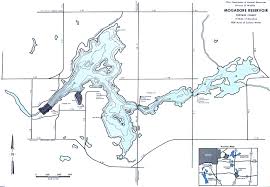 Mogadore Reservoir Fishing Map Northeast Ohio Go Fish Ohio