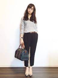 image result for 就活 服装自由 女 uniqlo women outfit minimalist fashion business fashion