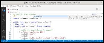 There are classes, methods, exceptions, constructors, variables, and more, and it can become overwhelming. Introducing Ide Support For Apache Camel K Modeline Red Hat Developer
