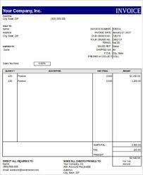 free 9 sample excel invoice templates in excel
