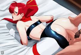 tengen toppa gurren lagann, space yoko, yoko littner, naavs, 1boy - R34  Vault