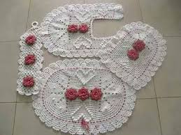 Crochet washcloths are so great for the bath and can be used over and over again. Crochet Bathroom Set Bath Mat Pouf Set Rug Bathing Suit Free Crochet Patterns Part 10 Youtube