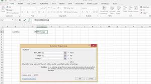 Workday Function In Excel Excel Shortcuts Excel Microsoft Excel