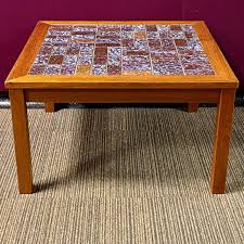 Coffee tables by ashley homestore. 1970s Danish Teak Tile Top Coffee Table Furniture Etc Hemswell Antique Centres