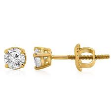 Men's fully iced 14k gold 925 sterling silver cz hoop earrings. Mens Gold Diamond Earrings Diamond Earrings For Men Avianne Co Avianne Jewelers