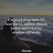 Have you ever been so sad that it physically hurts inside? 50 Broken Heart Quotes To Help You Soothe The Pain Thelovebits