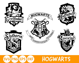 Ravenclaw Hufflepuff Slytherin Gryffindor Svg Harry Potter Etsy In 2021 Hogwarts Houses Crests Harry Potter Silhouette Hogwarts Crest