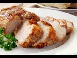 Lomo De Cerdo Gratin De Papas Y Crema De Ajos Receta Comida Lomo De Cerdo Canon De Cerdo