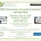 2025 FREE Spring Electronics Recycle Collection Event