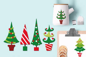 You can repurpose all sorts of things such as planters, vintage one of the coolest christmas tree stand ideas we found comes from linsueray. Christmas Tree Graphics Graphic By Revidevi Creative Fabrica Christmas Themes Christmas Tree Christmas