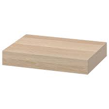 lack wall shelf white stained oak effect 11 3 4x10 1 4 ikea in 2021 ikea lack wall shelf wall shelves ikea lack