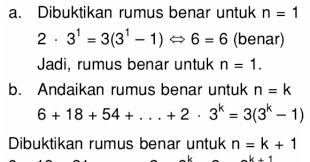 Dalam deret geometri diketahui s 2 = 4 dan s 4 = 40. 6 18 54 2 3n 3 3n 1 Mas Dayat