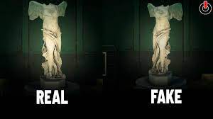 Bare left leg is not visible. Valiant Statue Animal Crossing New Horizons How To Spot Real Vs Fake