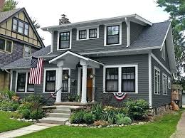 Black And White Combination House Grey House Black Windows With White Trim Feels Too Busy House Paint Exterior Exterior House Paint Color Combinations Craftsman Home Exterior