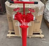 2 Way Breeching Inlet Pillar Fire Hydrant Valve - Fire ...