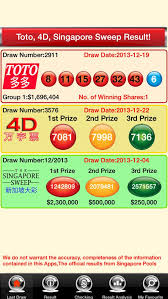 Toto 4d Lottery Live Free For Android Apk Download