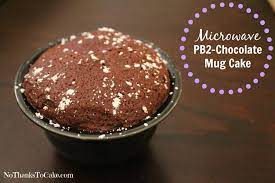 Microwave Pb2 Chocolate Mug Cake No Thanks To Cake Mug Recipes Pb2 Recipes Mug Cake Microwave