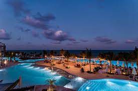 Dreams Natura Riviera Cancun Pool Terrace Wedding Venue Pool Wedding Riviera Cancun Cancun Resorts