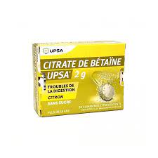 UPSA Betaine Citrate 2 g 20 effervescent tablets - Digestion