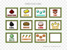 Maybe you would like to learn more about one of these? Minecraft Happy Birthday Images Minecraft Birthday Party Printables Hd Png Download Vhv