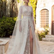 Shop our selection of pretty tulle wedding gowns in simple designs, short cuts, & long sleeves, all in plus & petite sizes! 35 Illusion Wedding Dresses For Daring Brides