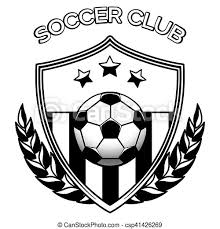 Een maximum van logo voetbalclub identificeren in 60 seconden, te vergelijken je score met alle andere spelers over de hele wereld! Club Logo Witte Voetbal Footbal Embleem Illustration Club Vrijstaand Vector Black Logo Witte Voetbal Canstock