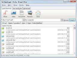 Ultrasearch free searches files on local ntfs drives. Instant File Find Easy To Use Desktop Search Tool