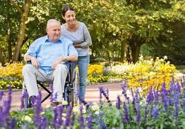 Most residents on the first floor are able to exit their apartment through their patio door to enjoy huge trees and lots of grass. Assisted Living In Escondido Pacifica Senior Living Escondido