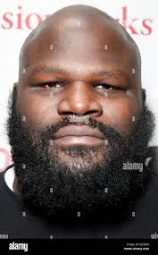 BALA CYNWYD, PA- JANUARY 7 : Mark Henry, former American power lifter,  Olympic weightlifter, strongman, and WWE professional wrestler pictured at  MIX 106.1 performance theater in Bala Cynwyd, Pa