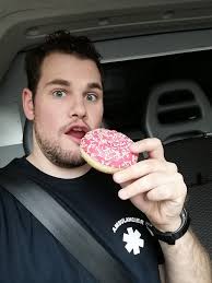 Animal Crossing New Horizons Avatar Eating Donut