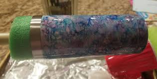 Want to see more posts tagged #alcohol inks? Diy Alcohol Ink Tumbler Video Written Tutorial Leap Of Faith Crafting